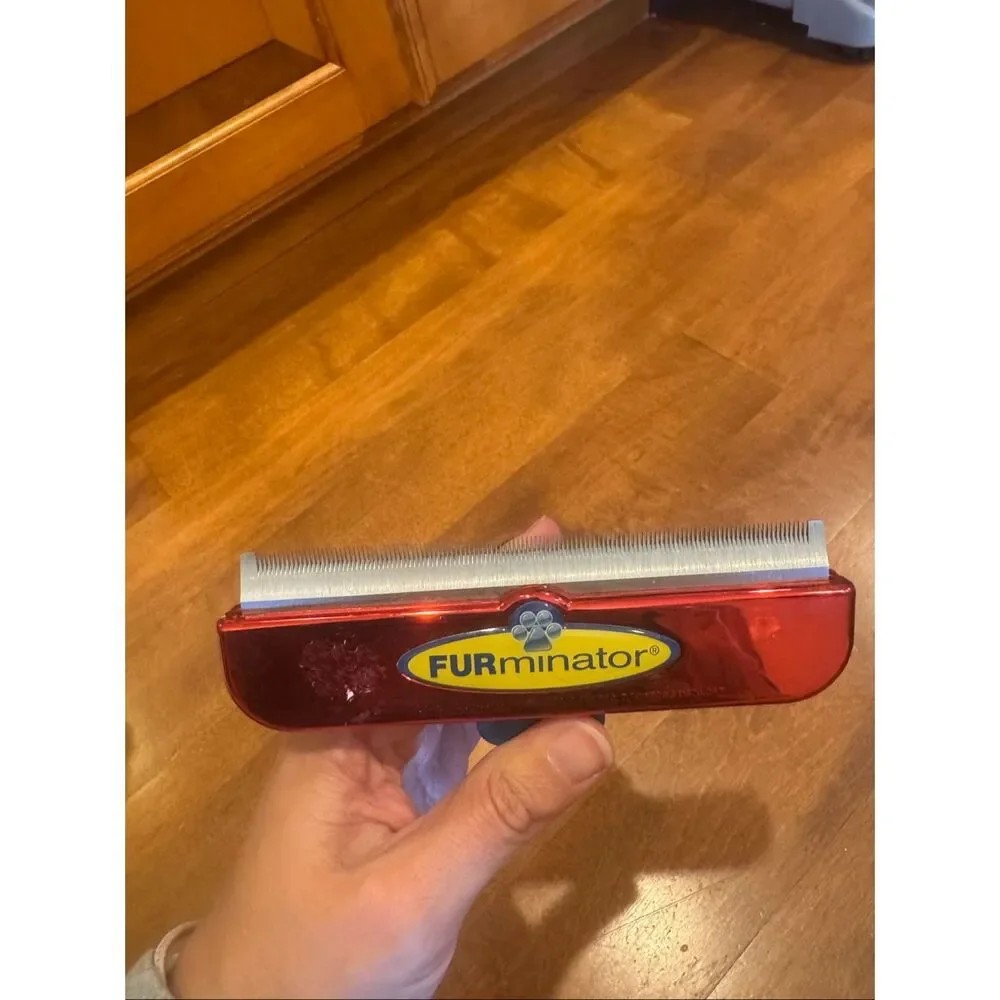 FURminator Large Deshedding Tool Dog Brush Grooming Comb Large Breed Pet Hair